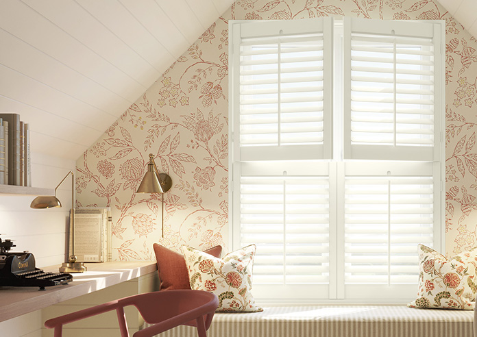 Kensington, Cream - Tier on Tier Plantation Shutter - Image 3